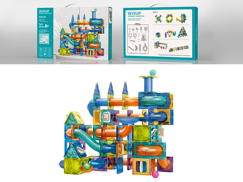 Magnetic Tiles Track Building Block 218pcs