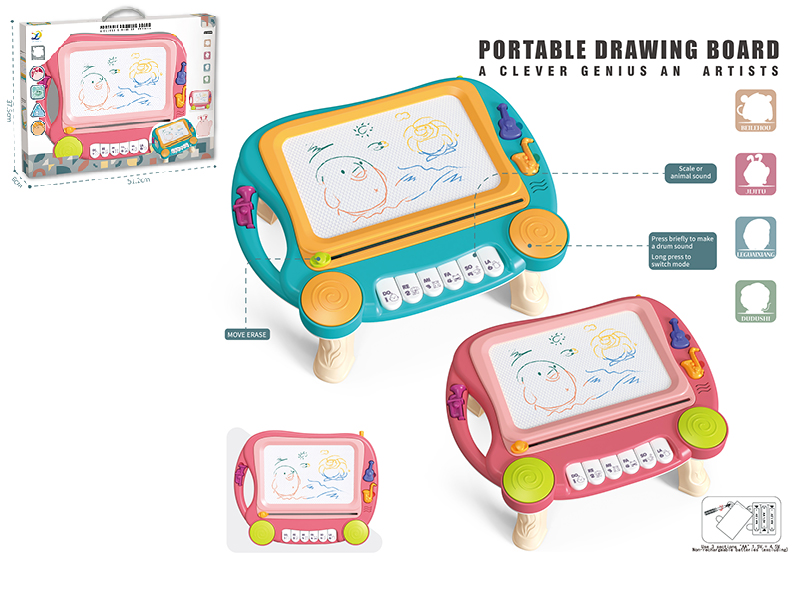 Color Magnetism Drawing Board Table