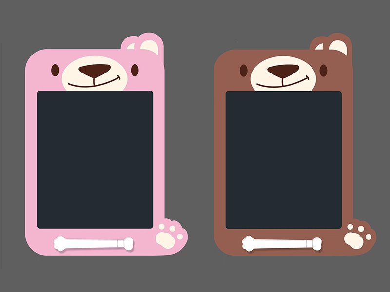 10.5 Inch Brown Bear Lcd Drawing Board