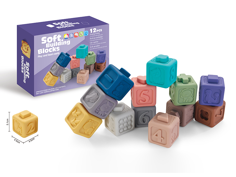 Soft Plastic Building Blocks