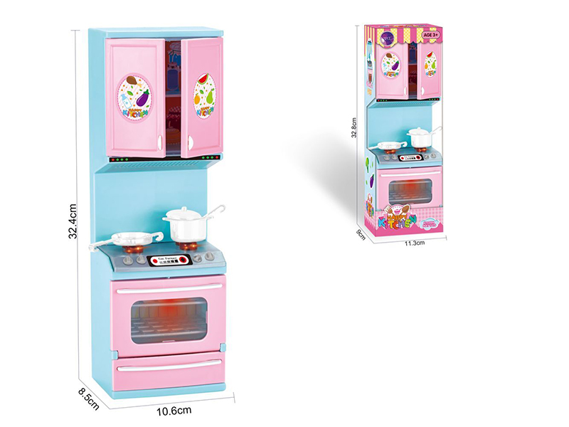 Gas Stove Kitchen Cabinet Set