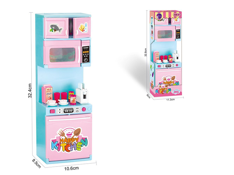 Microwave Oven Kitchen Cabinet Set