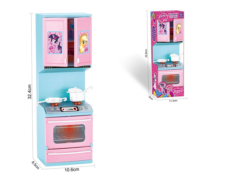 Gas Stove Kitchen Cabinet Set