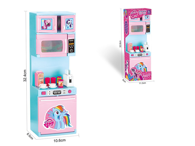 Microwave Oven Kitchen Cabinet Set