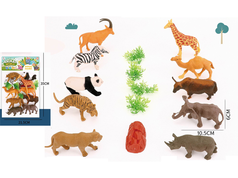 Animal World Toy Set