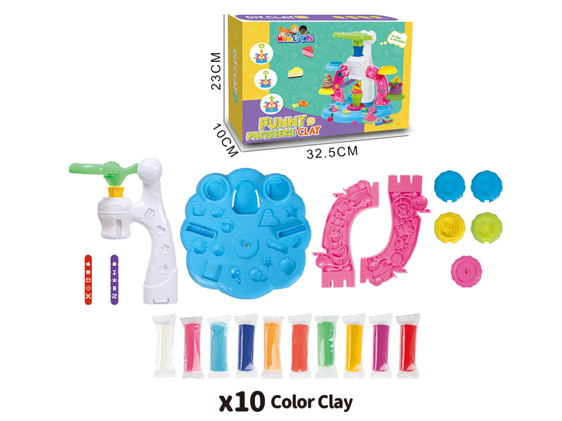 Ferris Wheel Colored Mud Set