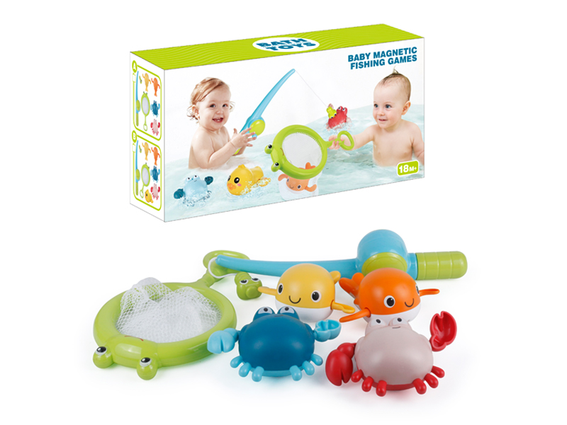 Bathroom Water Fishing Set