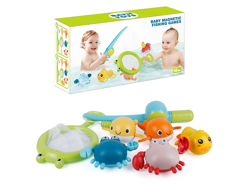 Bathroom Water Fishing Set