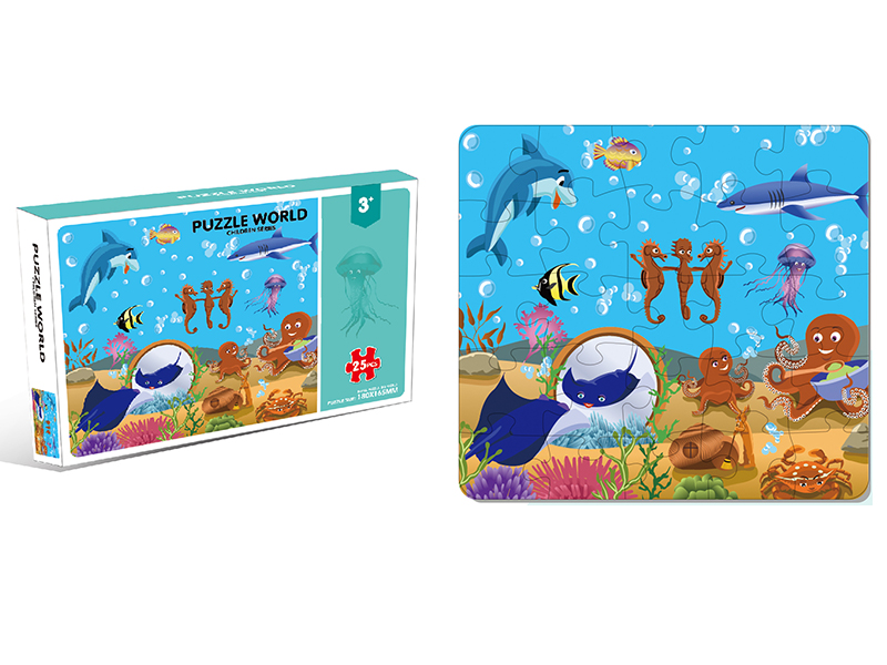 25pcs Sea World Puzzle