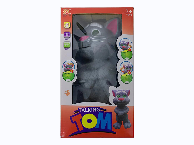 (English )Talking Cat Tom Learning Machine