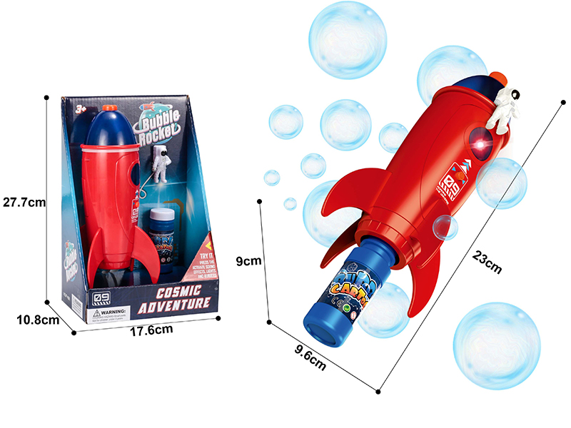 Rocket Bubble Machine