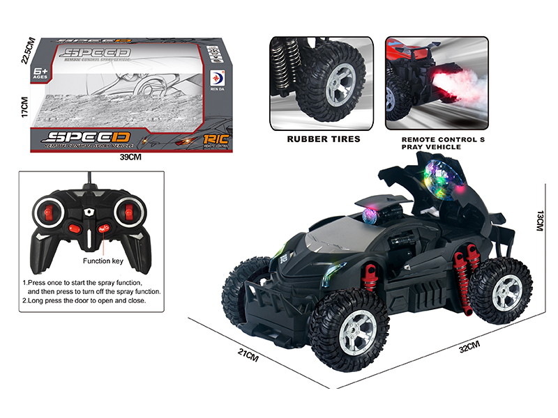 R/C High Speed Spray Matte Car