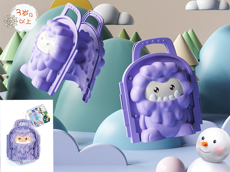 Snowman Snowball Clip