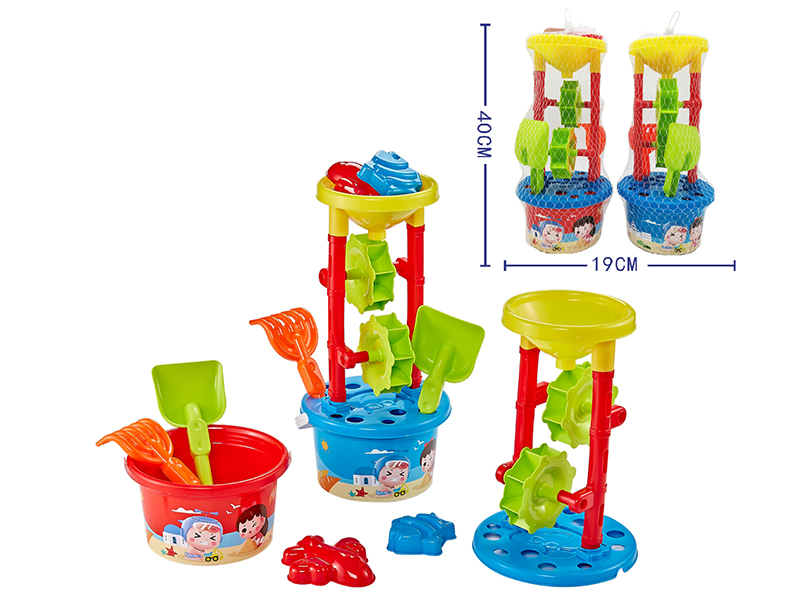 Hourglass Bucket Set 6PCS