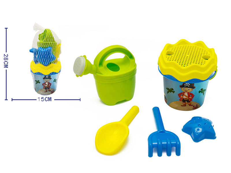 Sand Bucket Set 6pcs