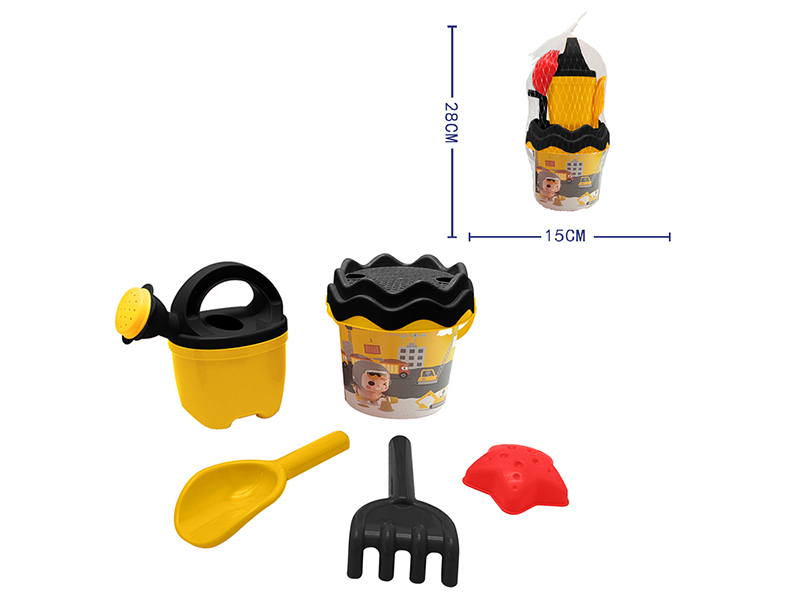Sand Bucket Set 6pcs
