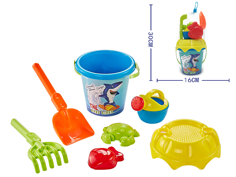 Sand Bucket Set 7pcs