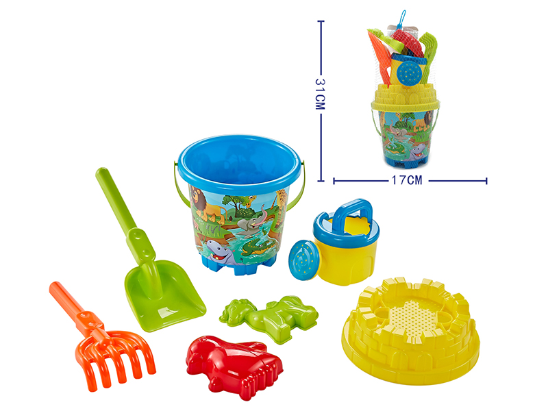 Sand Bucket Set 7pcs