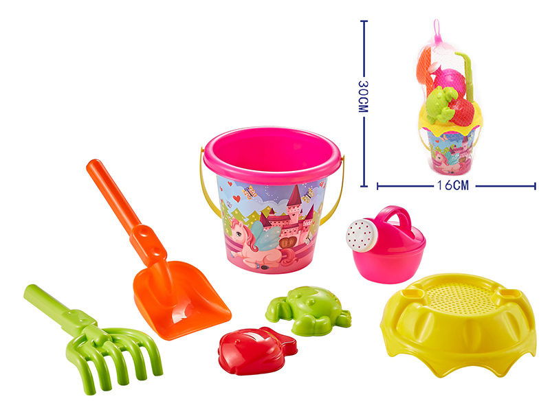 Sand Bucket Set 7pcs