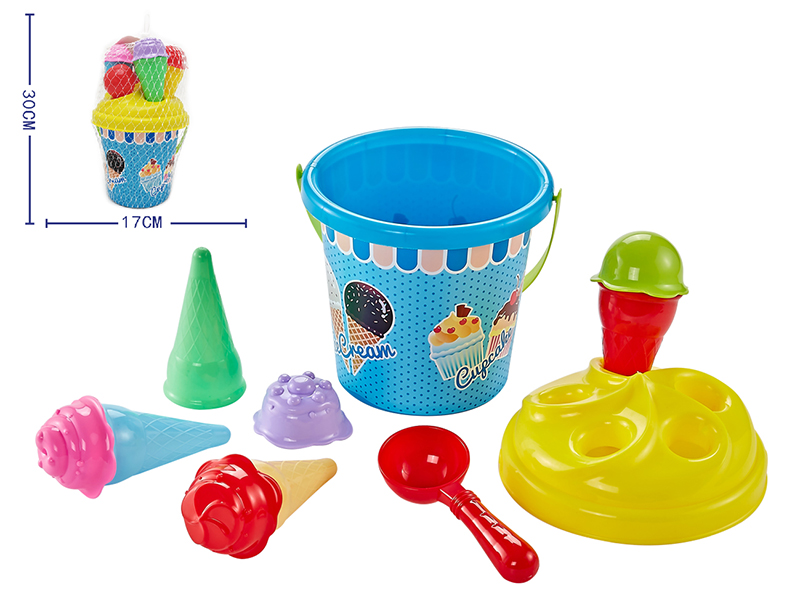 Ice Cream Sand Bucket Set 11pcs