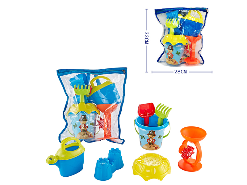 Pirate Sand Bucket Set 7pcs