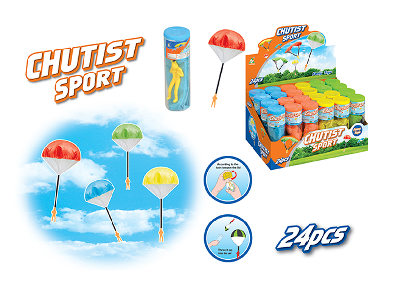 24PCS Paraglider Toy Set