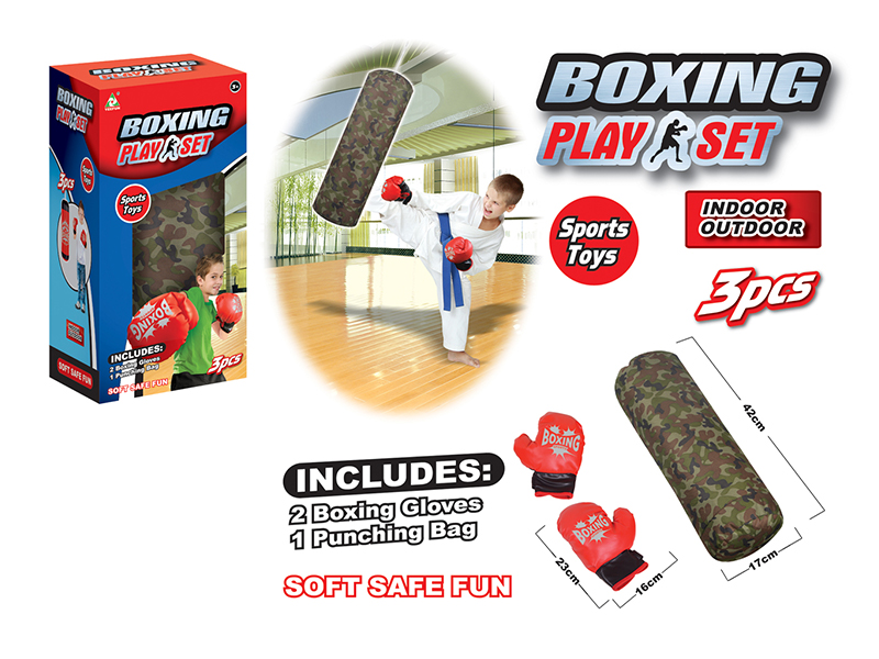 Medium Camo Boxing Sandbag Toy