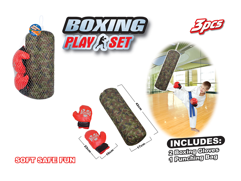 Medium Camo Boxing Sandbag Toy