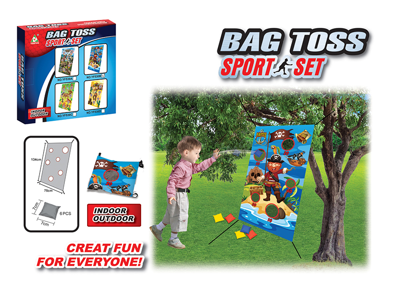 Hanging Pirate Sandbag Cloth Toy