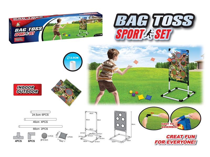 Vertical Dinosaur Sandbag Board Toy