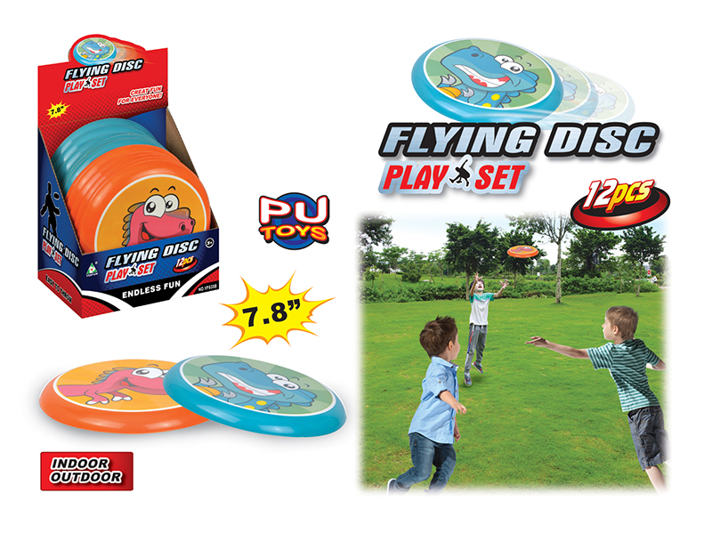 12PCS PU Frisbee Toy