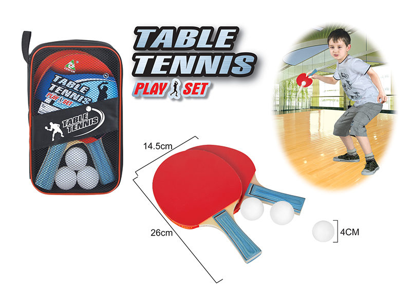 Wooden Handle Table Tennis Racket