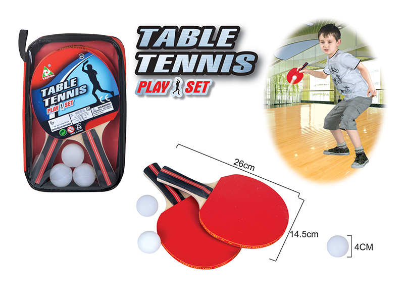 Wooden Handle Table Tennis Racket