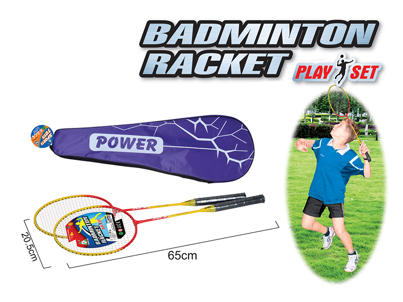 Iron Alloy Badminton Racket