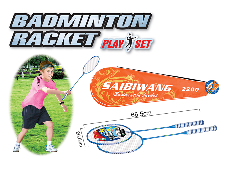 Iron Alloy Badminton Racket