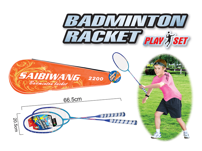 Iron Alloy Badminton Racket