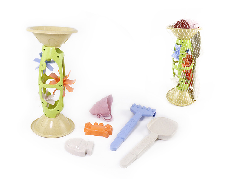 Beach Toy Hourglass Set