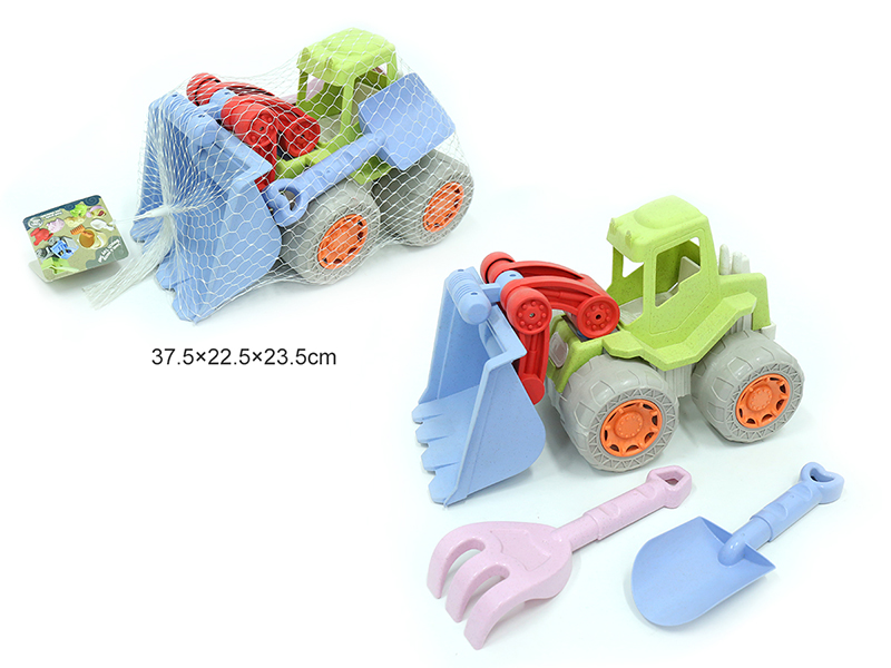 Beach Toy Bulldozer Set