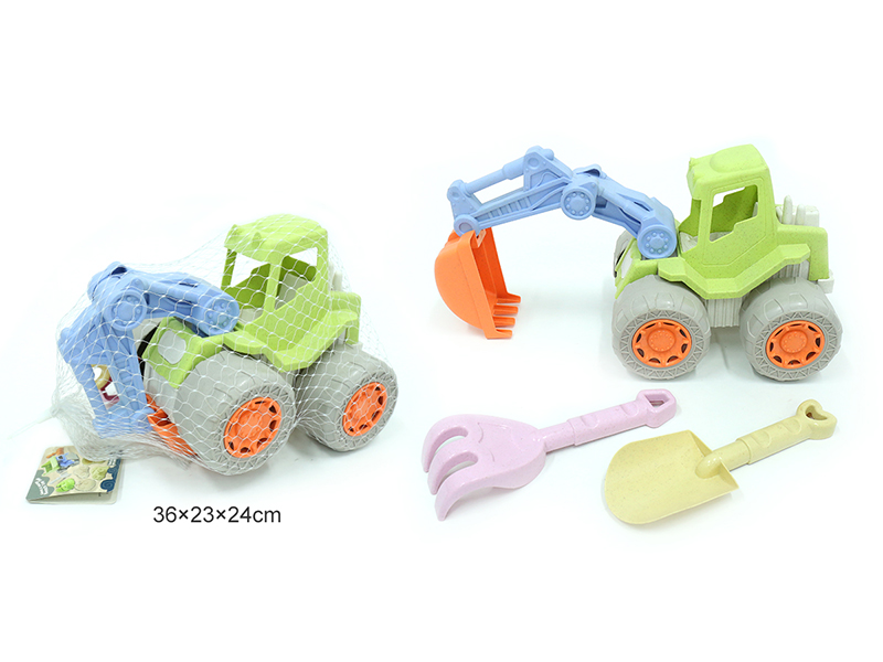 Beach Toy Excavator Set