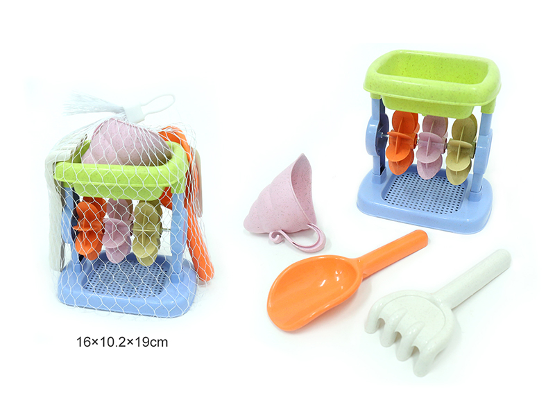 Beach Toy Hourglass Funnel Set