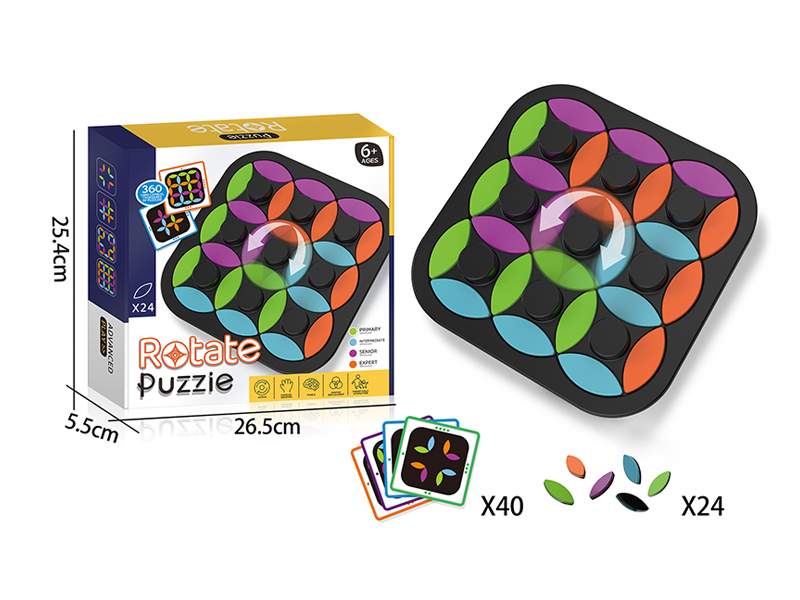 Spinning Puzzle Tabletop Game Toy