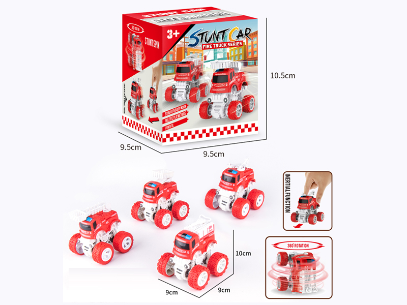 Dual Friction Stunt Fire Off-Road Vehicle