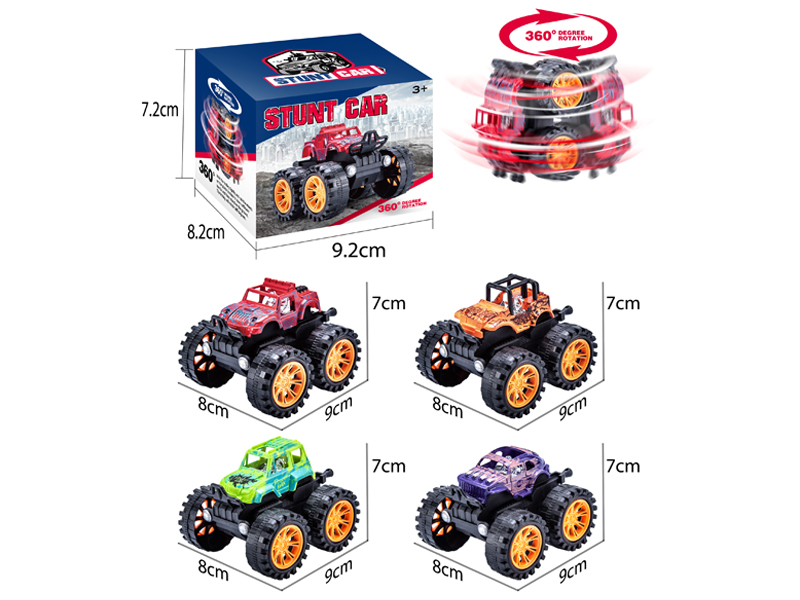 Friction Stunt Off-Road Vehicle