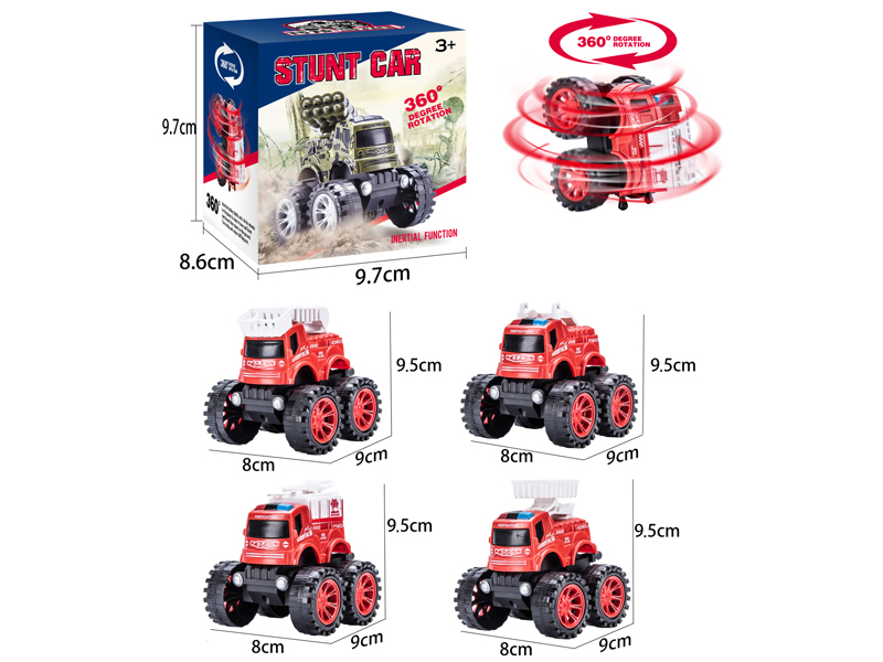 Friction Stunt Fire Engine