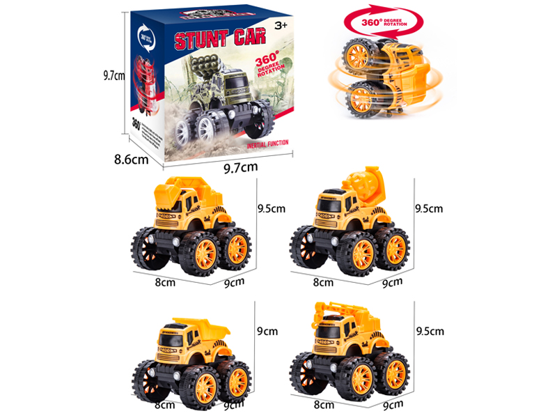 Friction Stunt Engineering Vehicle