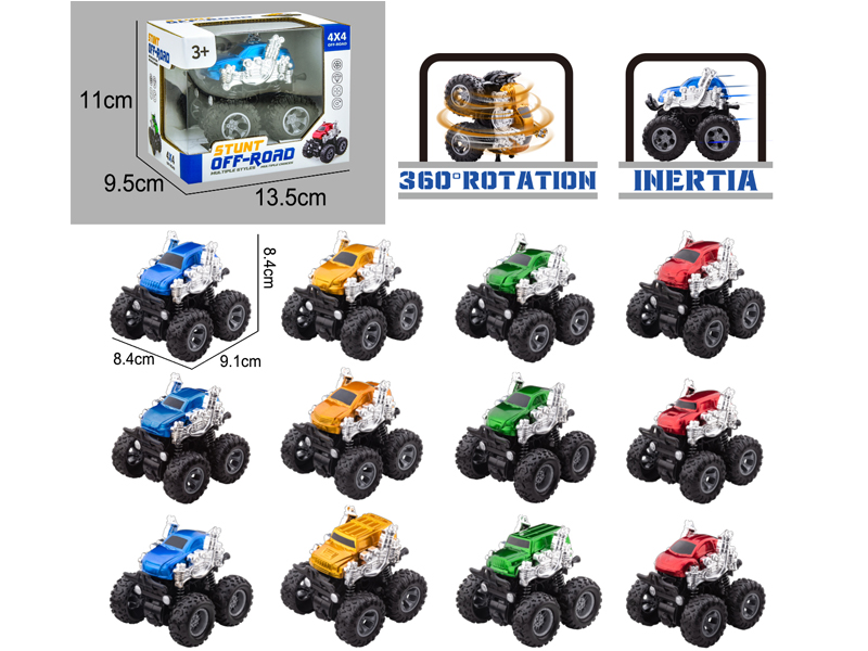 Dual Friction Stunt Bigfoot Monster (Modified Vehicle)