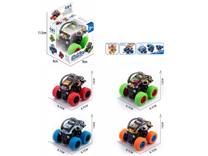 Dual Friction Stunt Off Road Dump Truck (Graffiti Version)