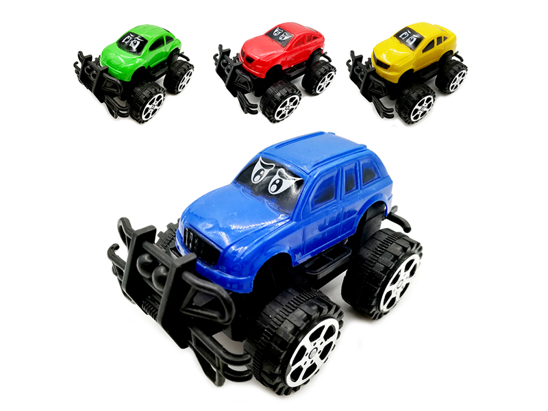 Pull Back Off Road Vehicle (Cartoon Printed Eye)