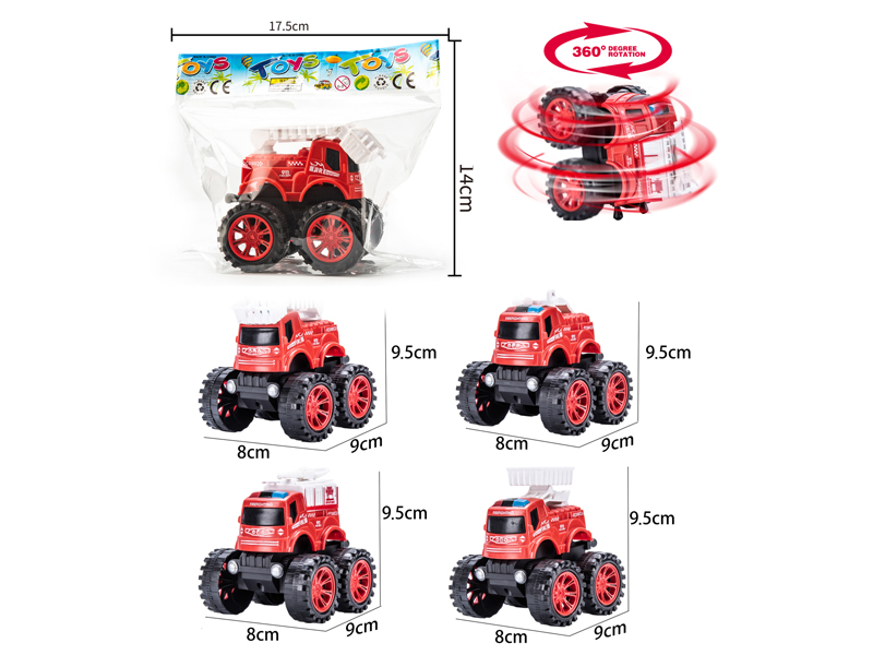 Friction Stunt Fire Engine