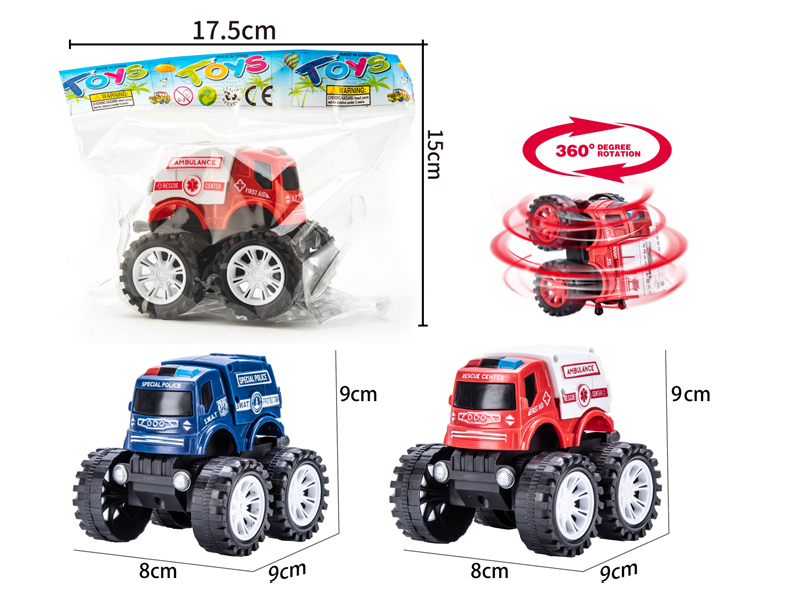 Friction Stunt Rescue Vehicle